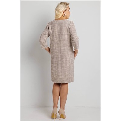 Платье женское  6163Ш/01/Пудровый