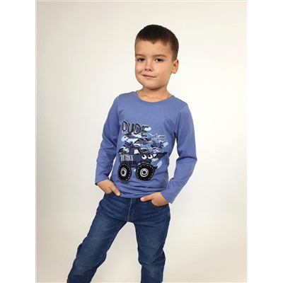 4-121-3. (Фуфайка для мальчика, Лунева )