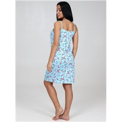 Сорочка "Алиссум" (Небесно-голубой)