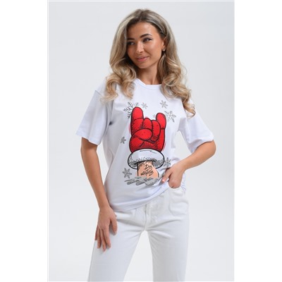 8531 Футболка женская оверсайз