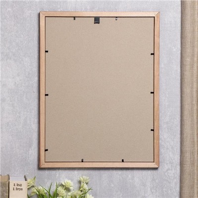 Фоторамка для фото 30×40 см Bridgeport, сосна, (пластиковый экран), коричневая