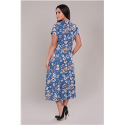 Платье 6738 (Синий)