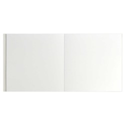 Альбом для зарисовок (скетчпад) 170х170 мм 40л твердая обложка "ДЕВУШКА" на склейке, белый офсет 120 г/м2 68263 Феникс