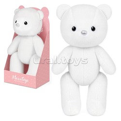 Мишка Белый, 20 см, в коробке