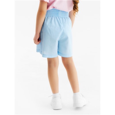 Шорты для девочки MINAKU, голубые, рост 152 см