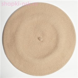 Берет фетр без отделки 12 Берет женский (59-61)