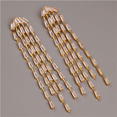 Серьги длинные на гвоздиках арт. 13 3461 (id 275382)