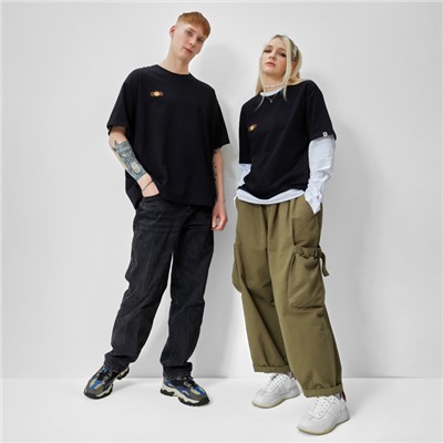 Футболка KAFTAN «Чебурашка», размер 48-50, чёрная