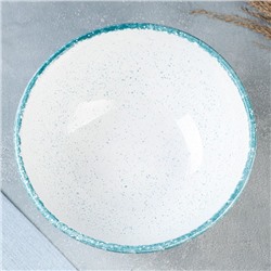 Салатник Борисовская керамика «Варадеро», 1 л, 18×7.5 см, керамика, белая