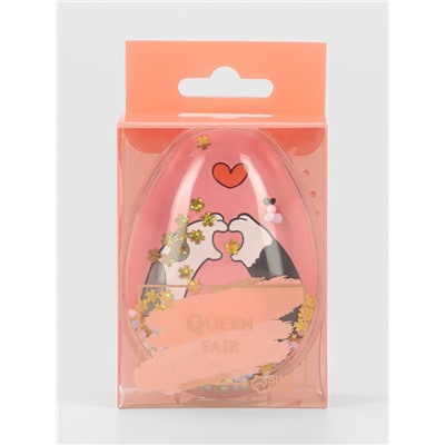 Расчёска - шейкер «Лапки», 5.5×9(±1) см, МИКС