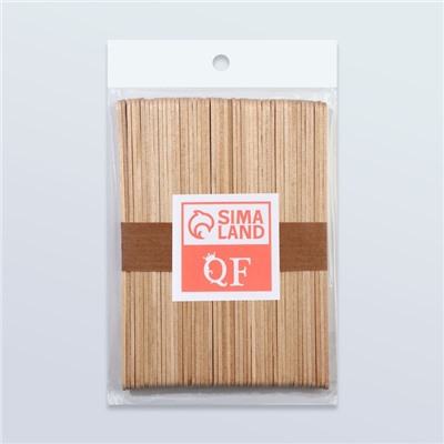 Шпатели для депиляции, деревянные, 14×1 см, 50 шт.