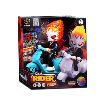 Мотоцикл "Ночной гонщик" в коробке