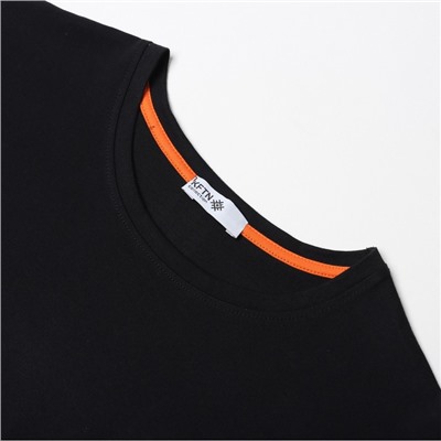 Футболка KAFTAN «Чебурашка», размер 48-50, чёрная