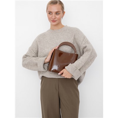 Сумка 2306-2Y brown coffee Polina&Eiterou