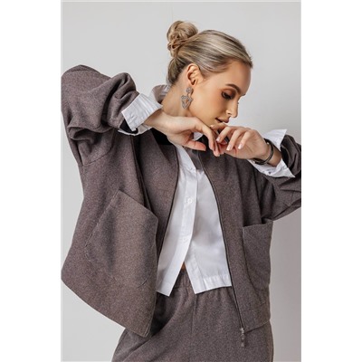 Жакет женский  4473/02/Коричневый