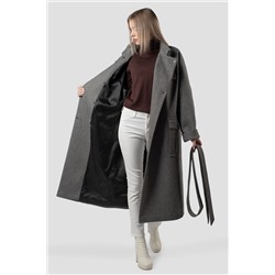 01-11940 Пальто женское демисезонное (пояс)