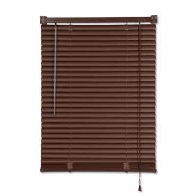 Жалюзи, пластик 50×160 см, цвет ореховый