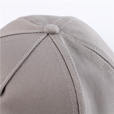 Кепка детская «Динозаврик», серая, р-р 52-54, 5-7 лет