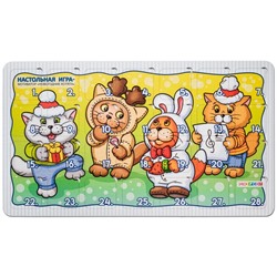 Настольная игра «Новогодние котята»