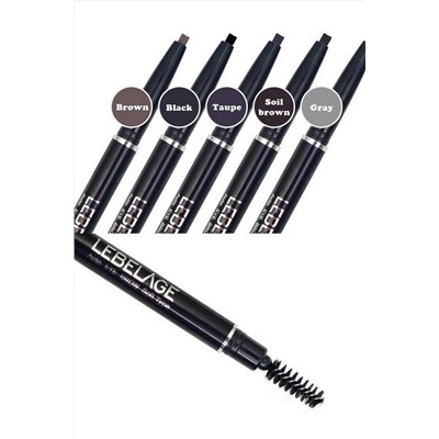 Lebelage Автоматический карандаш для бровей / Auto Eye Brow Soft Type, серый KRISTALLER, 1107803