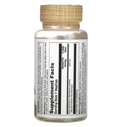 Solaray, рейши, 600 мг, 100 растительных капсул