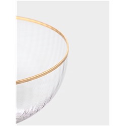 Набор бокалов для коктейлей Magistro «Орион», 270 мл, 6 шт., 15×11.2 см, стекло, с золотой отводкой, прозрачный