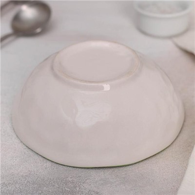 Салатник «Колибри», 460 мл, d=16 см, доломит, белый