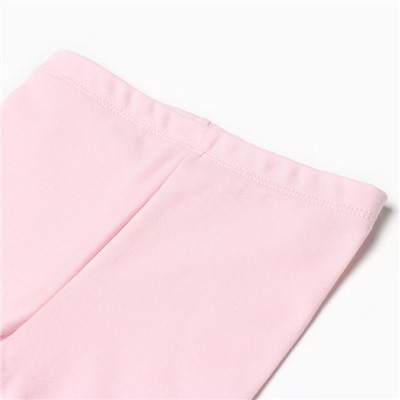 Легинсы Крошка Я Flower, рост 62-68 см, розовые
