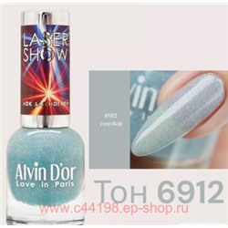 Alvin D`or Лак для ногтей  Laser Show тон 6912 голубой 12мл