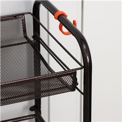 Подставка для обуви, 5 ярусов, 45×30×95 см, цвет МИКС