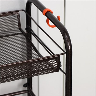Подставка для обуви, 5 ярусов, 45×30×95 см, цвет МИКС