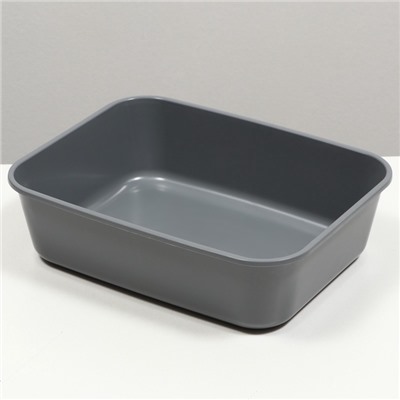 Туалет Сима без сетки 29×38×10.5 см серый FIX