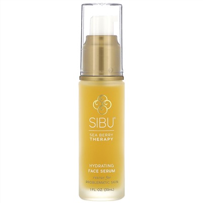 Sibu Beauty, Гидрирующая сыворотка с облепихой, 1 жидкая унция (30 мл)