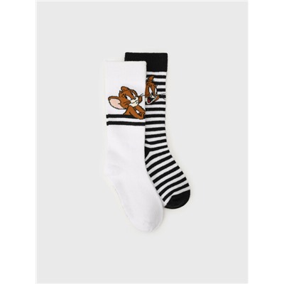 Гольфы детские трикотажные для девочек, 2 пары в комплекте