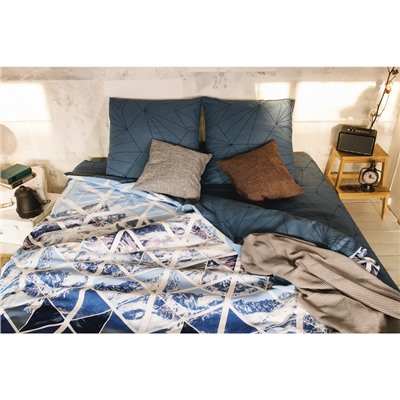 Постельное бельё евро «Этель. Горные вершины», бязь