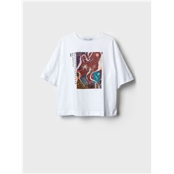 Джемпер трикотажный для девочек (футболка)