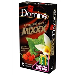 Ароматизированные презервативы DOMINO  Ароматный микс  - 6 шт.