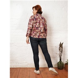 Рубашка "Церри" (Бордовый)