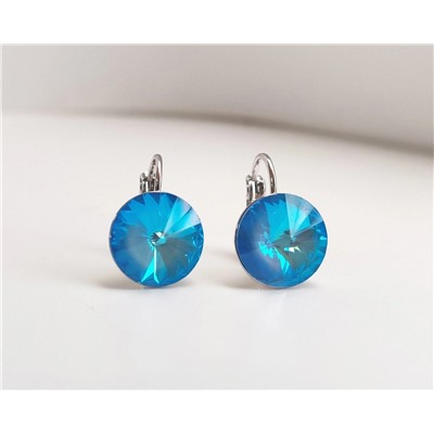 Серьги с кристаллами Swarovski