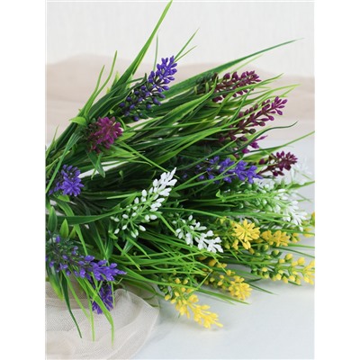 Цветок искусственный Полевой букет 36 см / K-25395-72 /уп 2/600/