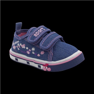 Кеды CV0810-1 голубые