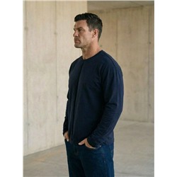 Лонгслив из кулирки с лайкрой М125127в