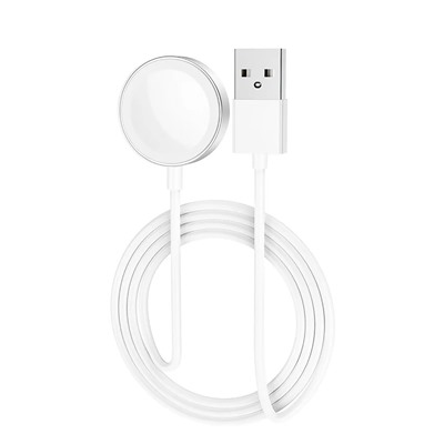 Кабель зарядки Hoco CW39 iWatch USB 1,7W 100см   (white)