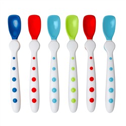 NUK, First Essentials, ложки для отдыха, для детей старше 6 месяцев, 6 ложек