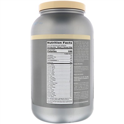 Isopure, Низкоуглеводный протеиновый порошок, жареный кокос, 1,36 кг (3 фунта)