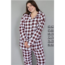 Пижама с брюками с рубашкой и штанами НАТАЛИ, 1209265