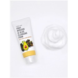 LEBELAGE - ПЕНКА ДЛЯ УМЫВАНИЯ С ЭКСТРАКТОМ АВОКАДО И ОЛИВЫ FRUIT AVOCADO & OLIVE CLEANSING FOAM, 100 ML