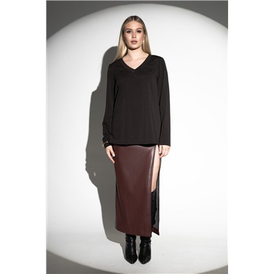 Лонгслив с V- образным вырезом НАТАЛИ, 1211650