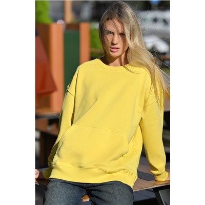 Женский свитшот из футера трехнитки Happyfox