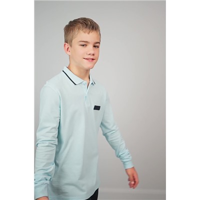 Рубашка-поло с длинным рукавом для мальчика Happyfox